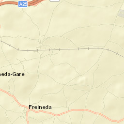 Freineda Street Map