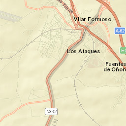 Vilar Formoso Street Map