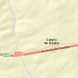 Carpio de Azaba Street Map