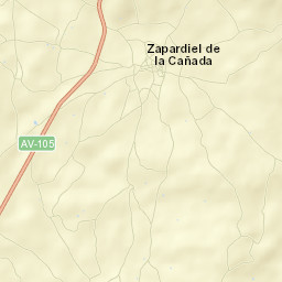 Zapardiel de la Cañada Street Map