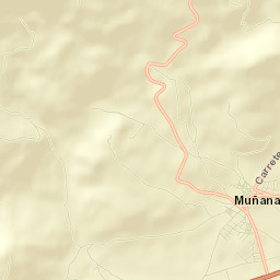 Muñana Street Map