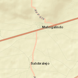 Muñogalindo Street Map