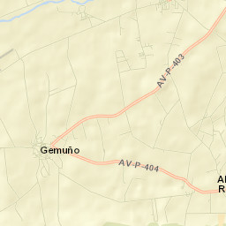 Gemuño Street Map