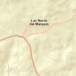 Las Navas del Marqués Street Map