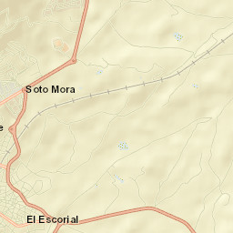 El Escorial Street Map