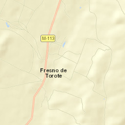 Fresno de Torote Street Map