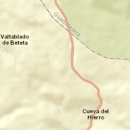 Cueva del Hierro Street Map