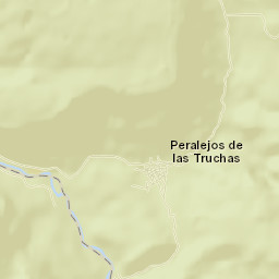 Peralejos de las Truchas Street Map