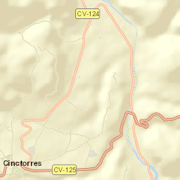 Cinctorres Street Map