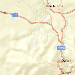 San Nicola Street Map