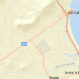 La Caletta Street Map