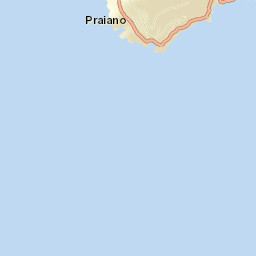 Praiano Street Map