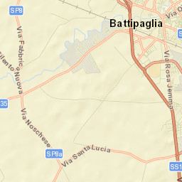 Battipaglia Street Map