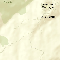 Brindisi Montagna Street Map