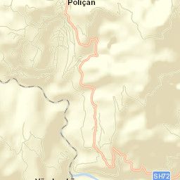 Poliçan Street Map