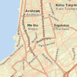 Kalamariá Street Map