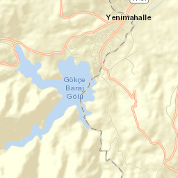 Termal İlçesi Street Map