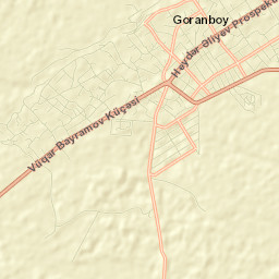 Goranboy Street Map