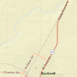 Bushnell Street Map