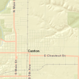Canton Street Map