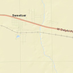 Sweetser Street Map