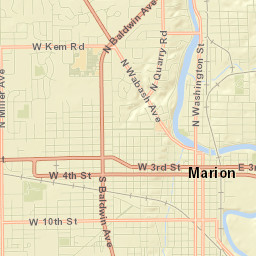 Marion Street Map