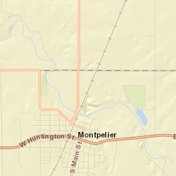 Montpelier Street Map