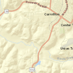 Carroll County Street Map
