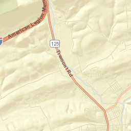 Pine Grove Street Map