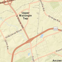 Trexlertown Street Map