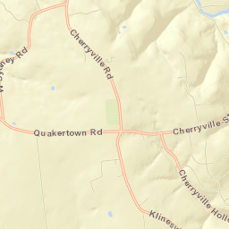 Hunterdon County Street Map