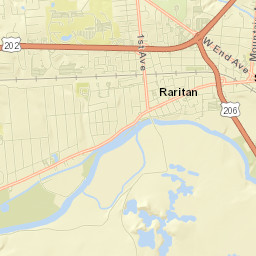 Bradley Gardens Street Map