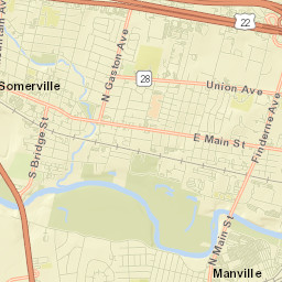 7 East High Street, Somerville, NJ 08876 Street Map