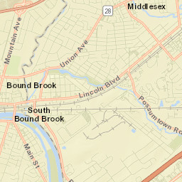 Middlesex Street Map