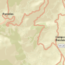 Campo de Besteiros Street Map