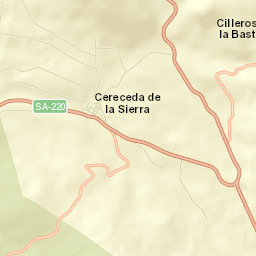 Cereceda de la Sierra Street Map