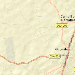 Guijuelo Street Map