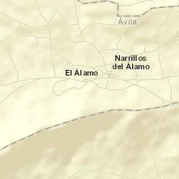 Narrillos del Álamo Street Map