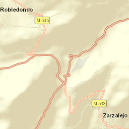 Zarzalejo Street Map