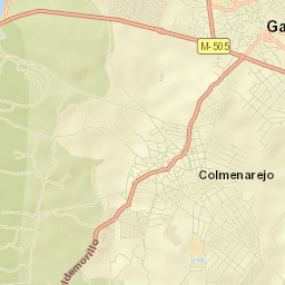 Galapagar Street Map
