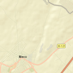 Meco Street Map