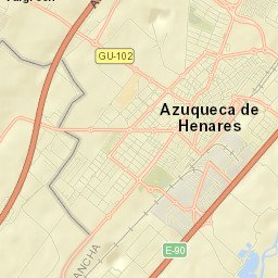 Azuqueca de Henares Street Map