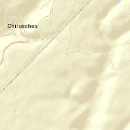 Chiloeches Street Map