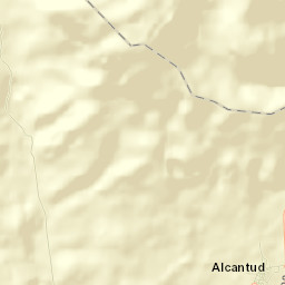 Alcantud Street Map