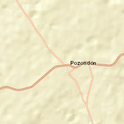 Pozondón Street Map