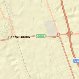 Santa Eulalia Street Map