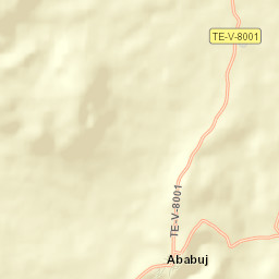 Ababuj Street Map