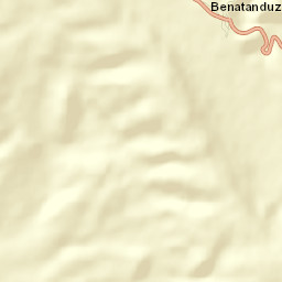 Cañada de Benatanduz Street Map