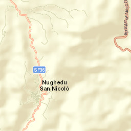 Nughedu San Nicolò Street Map