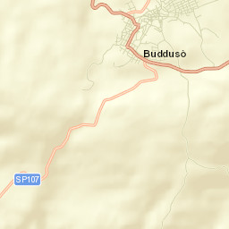 Buddusò Street Map